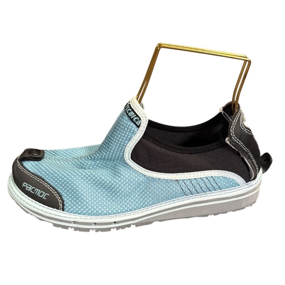 Tecnica Pacmoc Womens Slip-On Shoes Size US 7.5-8.5 EU 38.5-40 Light Blue Black